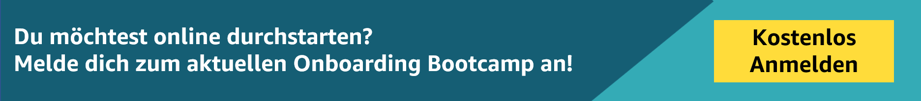 Bootcamp Anmeldung